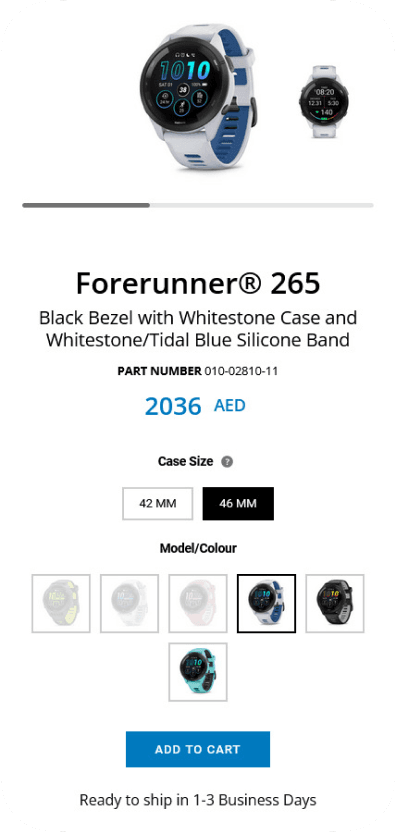 Garmin case study visual