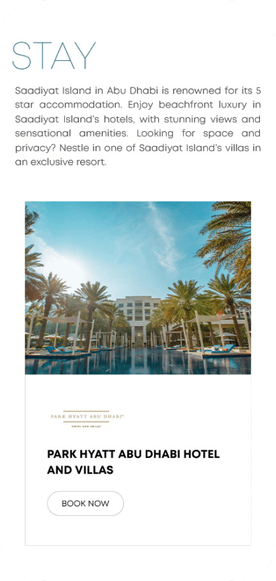 Saadiyat case study visual