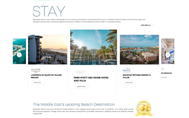 Saadiyat case study visual