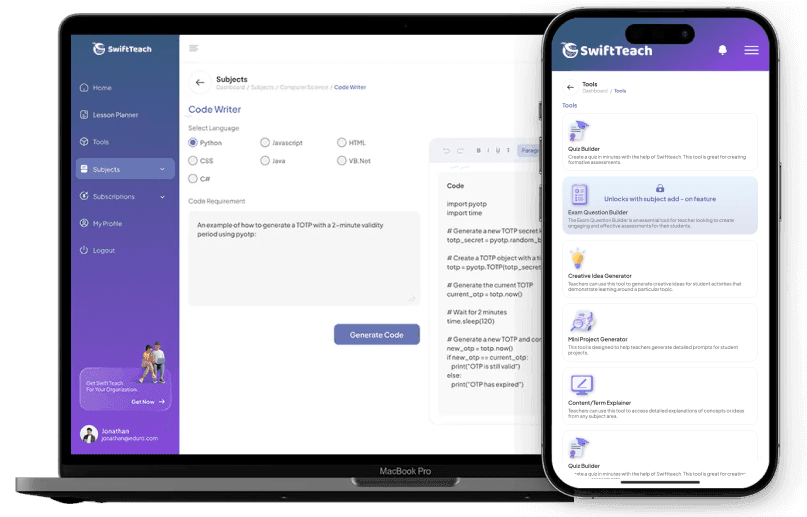 Swift Teach case study visual