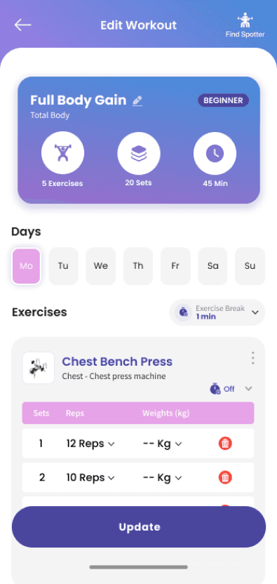 Trainpad case study visual