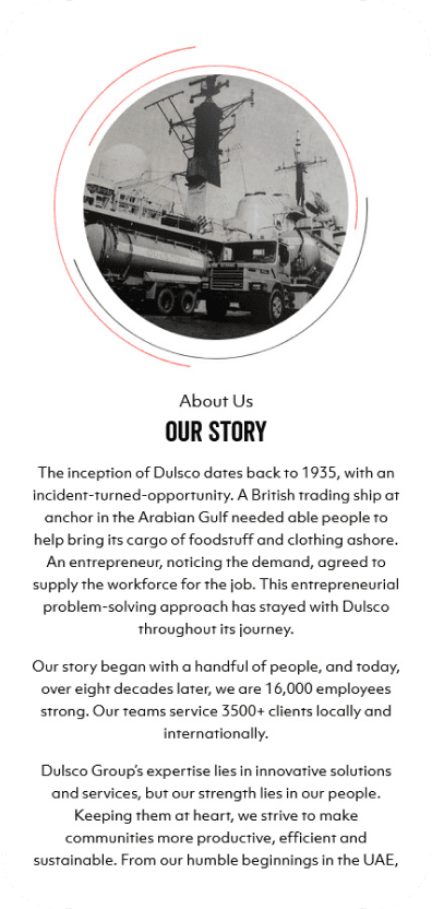 Dulsco case study visual