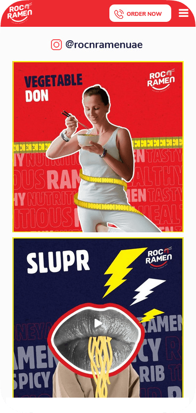 Roc N Ramen case study visual