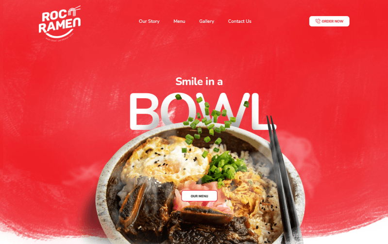 Roc N Ramen case study visual