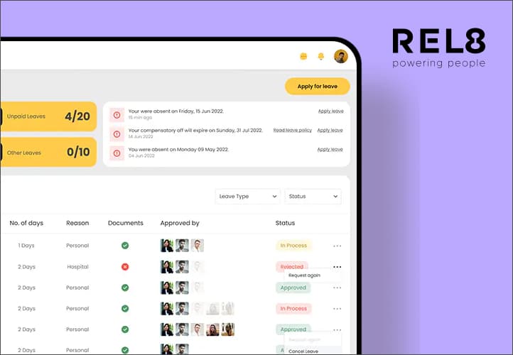 Rel8 HR case study visual