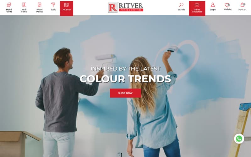 Ritver Paints and Coatings case study visual