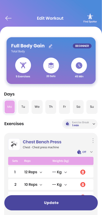 Trainpad case study visual
