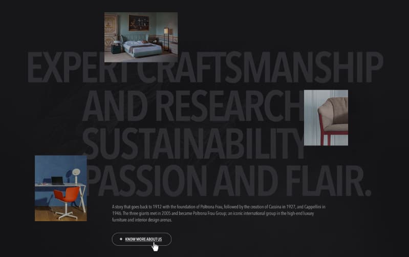 Poltrona Frau Group ME case study visual