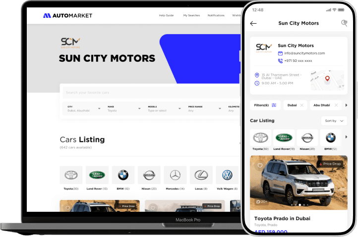Automarket case study visual