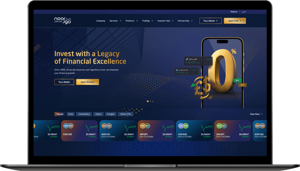 Noor Capital case study visual