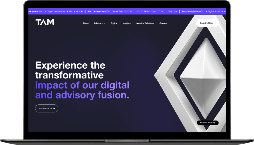 TAM case study visual
