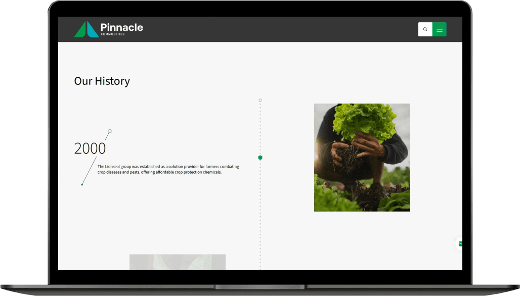Pinnacle Commodities case study visual