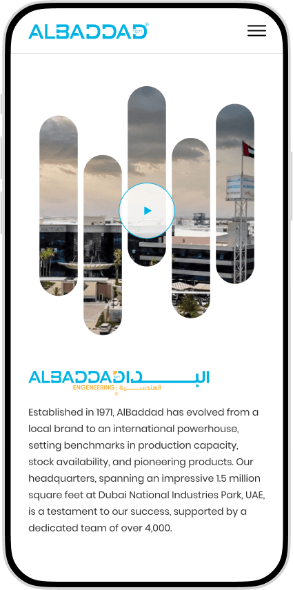 Al Baddad case study visual