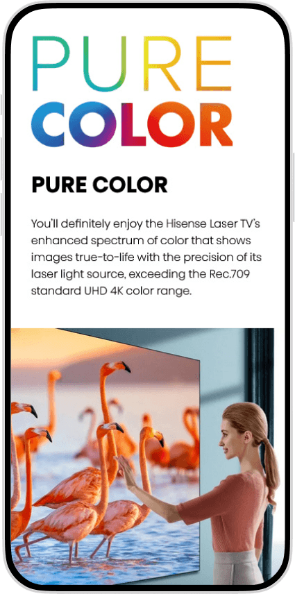 Hisense KSA case study visual