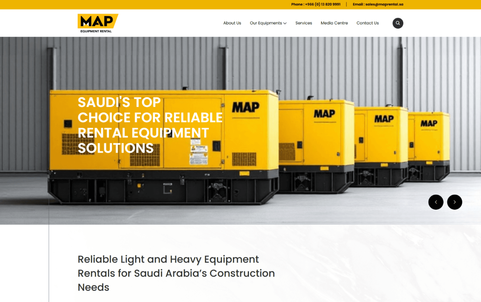 MAP case study visual