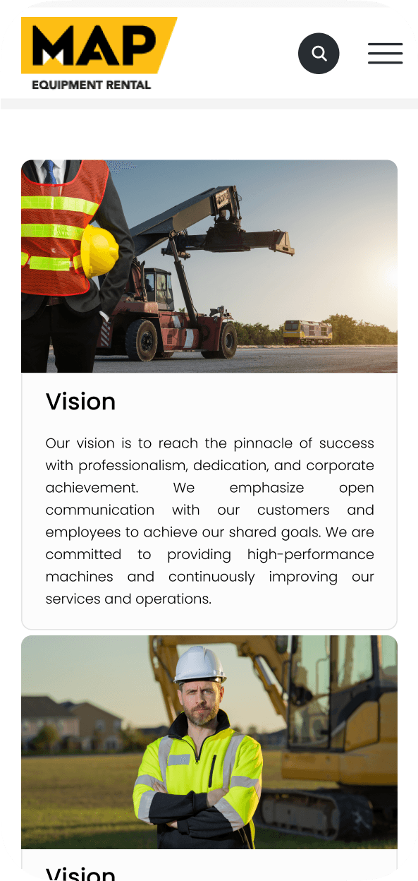MAP case study visual