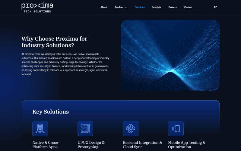 ProximaTech case study visual