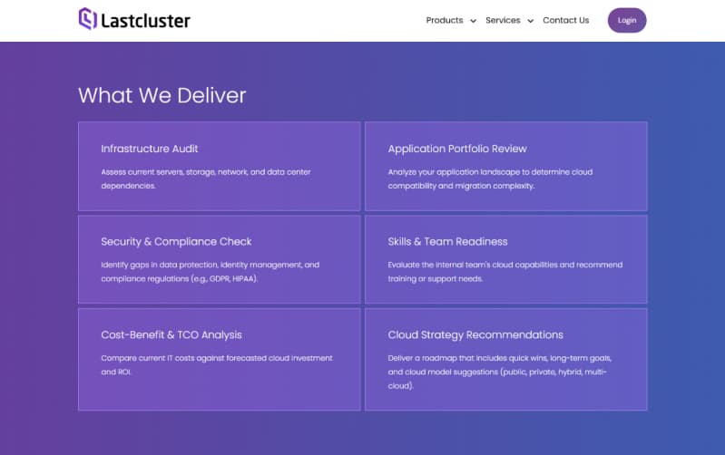 Last Cluster case study visual