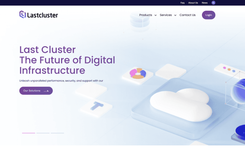 Last Cluster case study visual