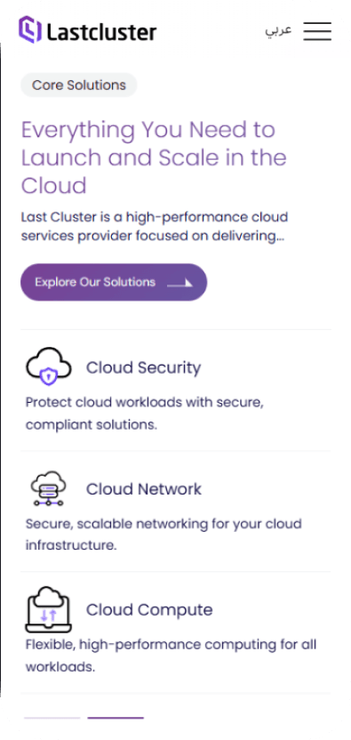 Last Cluster case study visual