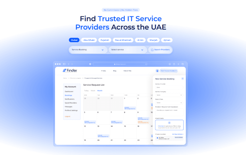 IT Finder case study visual