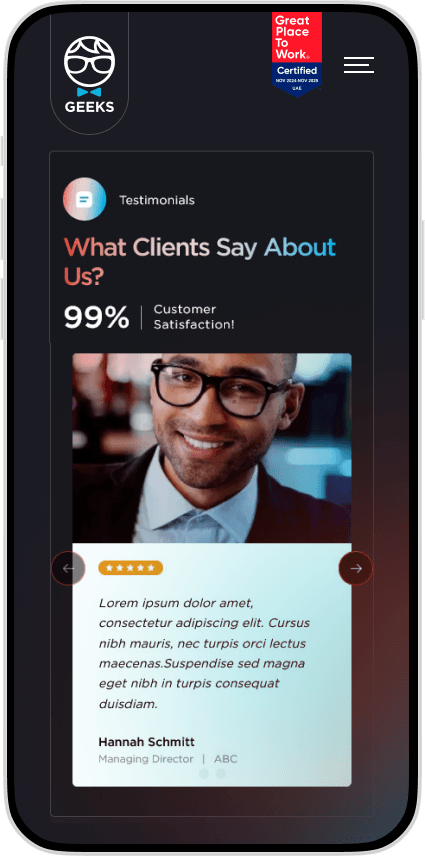 Geeks case study visual