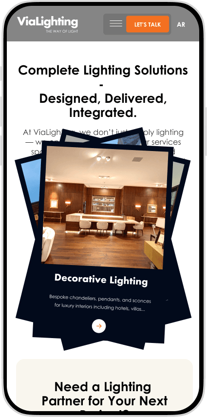 ViaLighting case study visual