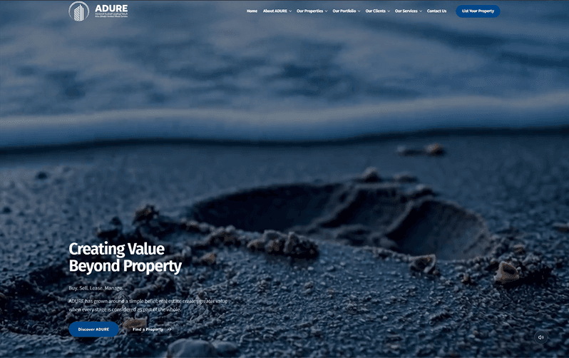 Adure case study visual