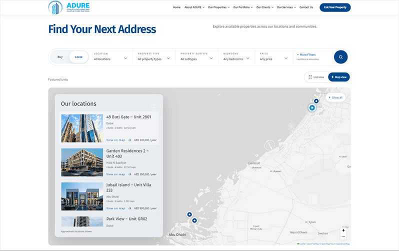 Adure case study visual
