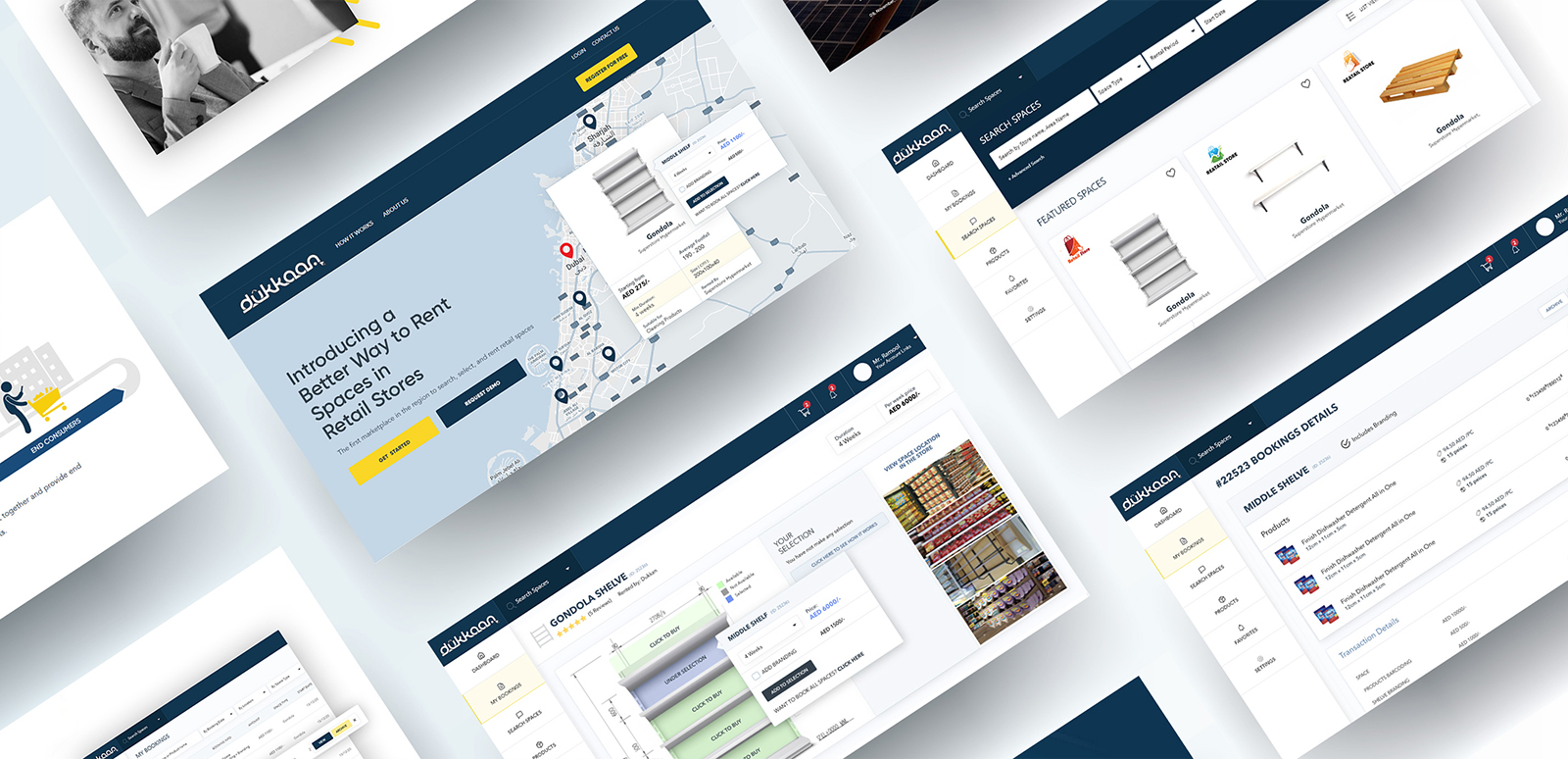 Dukkan Case Study - UI/UX design to responsive web application - Element8 Dubai