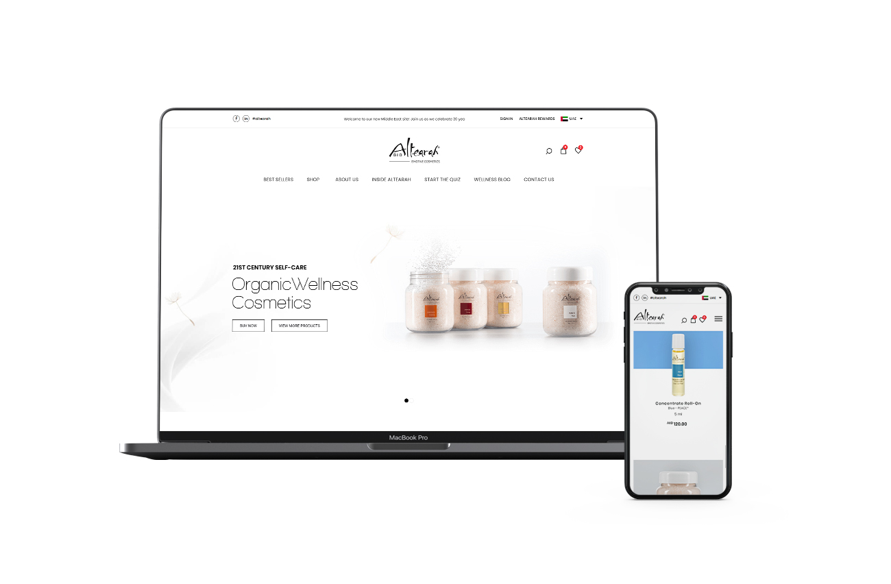 Al tearah | Website Design & Web Development | Element8 Dubai