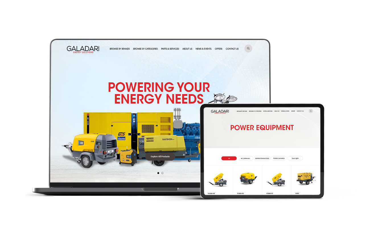 Galadari- website design and developed - Element8 Dubai