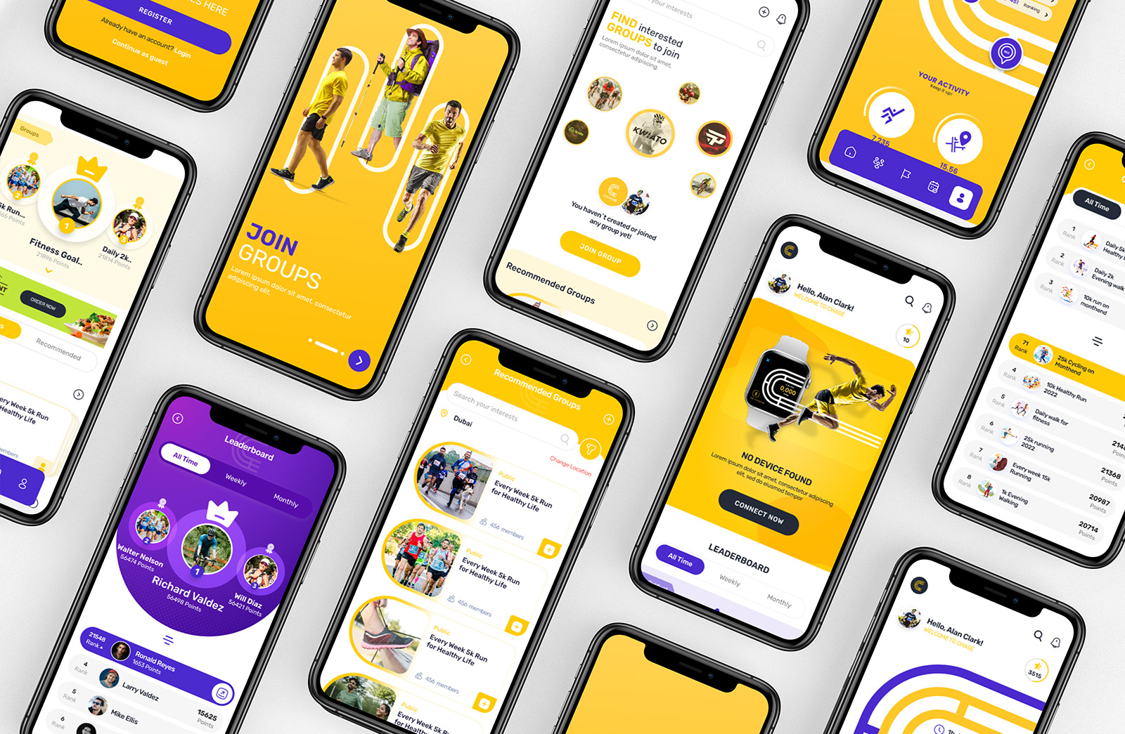 Chase Fitness App - Web & Mobile App Development By Element8
